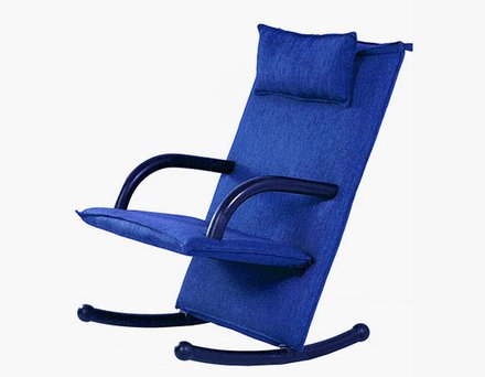 Arflex T-Line, rocking chair by Burkhard Vogtherr